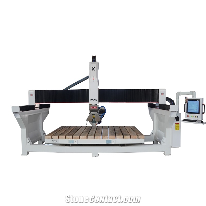 4+1&Four-Axis CNC Bridge Cutting&Saw Machine For Marble And