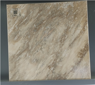 Blue Gold Sand Marble Slabs Cut To Size Tiles