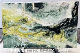 Dreaming Jade Green Marble Slabs