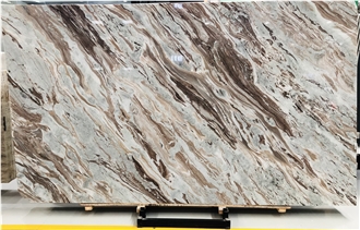 Toronto Brown Marble Slabs, Tiles