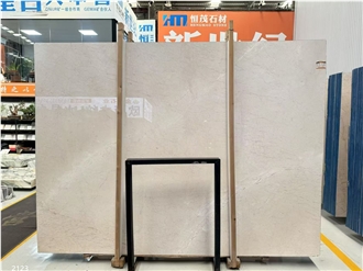 New Marfil Marble Slabs New Century Beige Stone