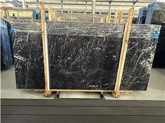 China Shaoyang Black Marble Polished Sabs