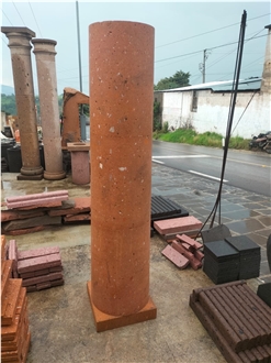 Naranja Cantera Stone Column Shafts