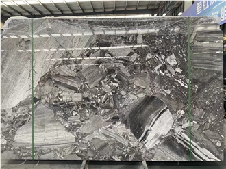 Silver Fantasy Breccia Marble Slabs
