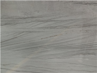 India Piano Grey Quartzite Slabs Polished 18Mm