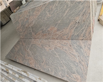 Colombo Juparana Granite Slabs, Tiles