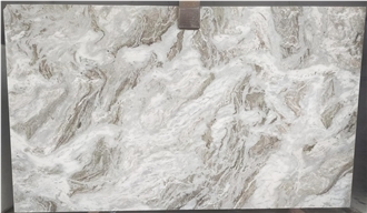 Fantasy Brown Polished Marble Slabs