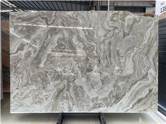Avalanche Marble Slabs-Andes Snow Marble
