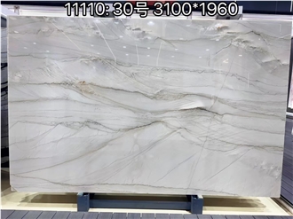 Infinity White Slabs White Macaubas