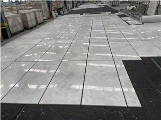Yabo White Marble Polished Tiles
