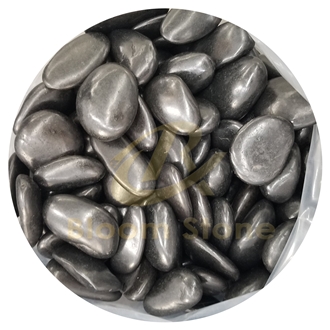 30 Hours High Polished Black Pebbles (Well Selected)