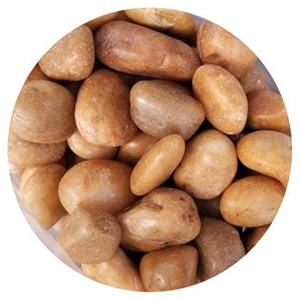 Polished Yellow Pebbles (Well Selected)