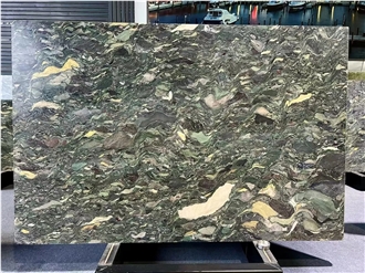 Four Seasons Green Marble Slab Tiles