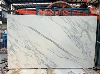 Calacatta White Marble Polished Slabs