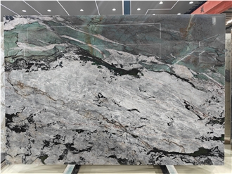 Customizable High Quality Royal Green Quartzite Slabs