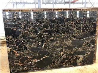Dominican Republic Caribbean Portoro Marble Slabs