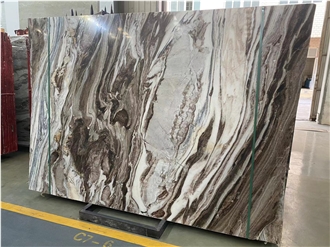 Brazil Cappuccino Marble Slabs For Decoration