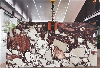 Calacatta Gran Viola Marble Slabs For Home Decoration