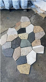 Chinese Factory Outdoor Granite Ice Crack Flagstone Pavers