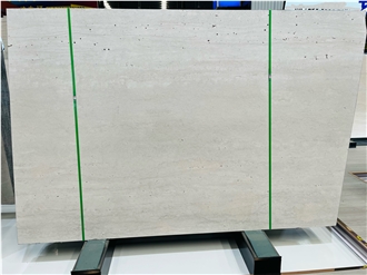 Chinese Guangxi Cream Travertine Slabs