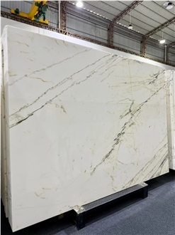 Eastern White Marble Slab Tiles