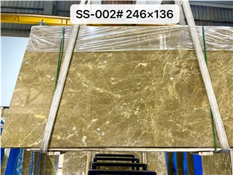 Kozo Brown Marble Slabs