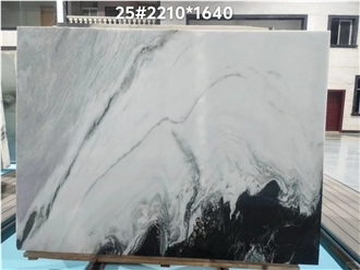 Panda White Marble Slabs
