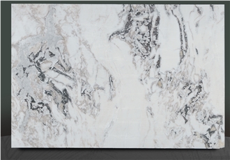 Polished Fendi White Marble Slabs For Decoration