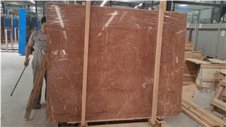 Polished Rosso Alicante Marble Slabs