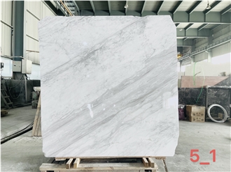 Volakas White Marble Polished Slabs