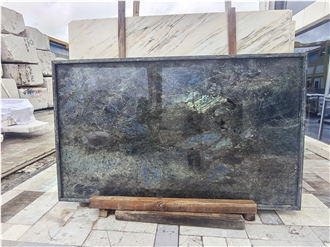 Lemurian Blue Granite Slabs