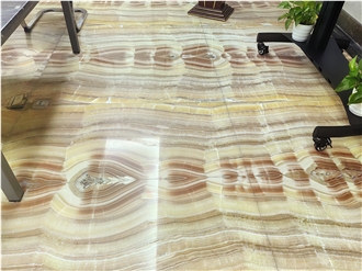 Onyx Slabs Natural Luxury Yellow Onyx Tiles