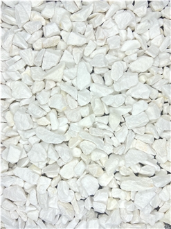 Extra White Marble Crushed Stone