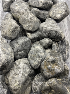 Tumbled Anthracite Stone Pebble Stone