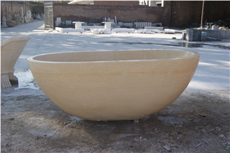 Gold Marble Oval Bathtubs