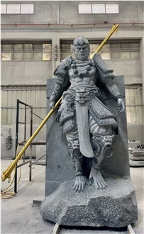 Black Myth Wukong Stone Statue Carving Crafts