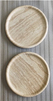 Big Size Bubble Bear Travertine Tray  Home Decor Products