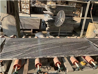 China Juparana Granite Flamed Slabs