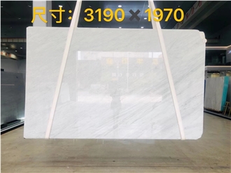 White Carrara Marble  Slabs