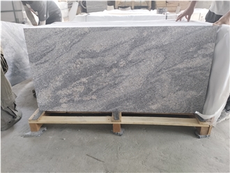China Juparana Granite Grey Polished Slabs