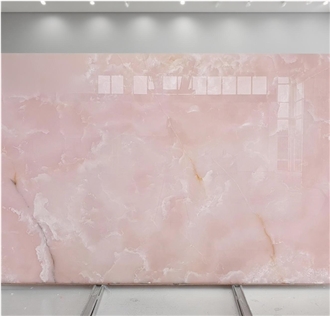 Natural Pink Onyx Slabs