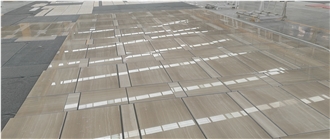 White Serpeggiante Marble Tiles Polished