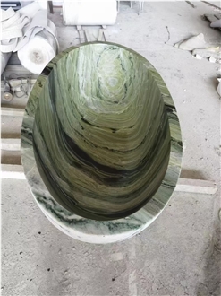 Shangri La Green Marble Bathroom Bathtubs