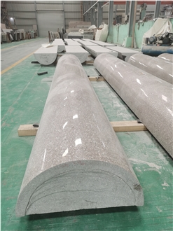 Indian Red Granite Solid Column