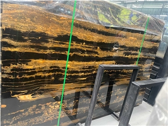 New Portoro Gold Marble Slabs