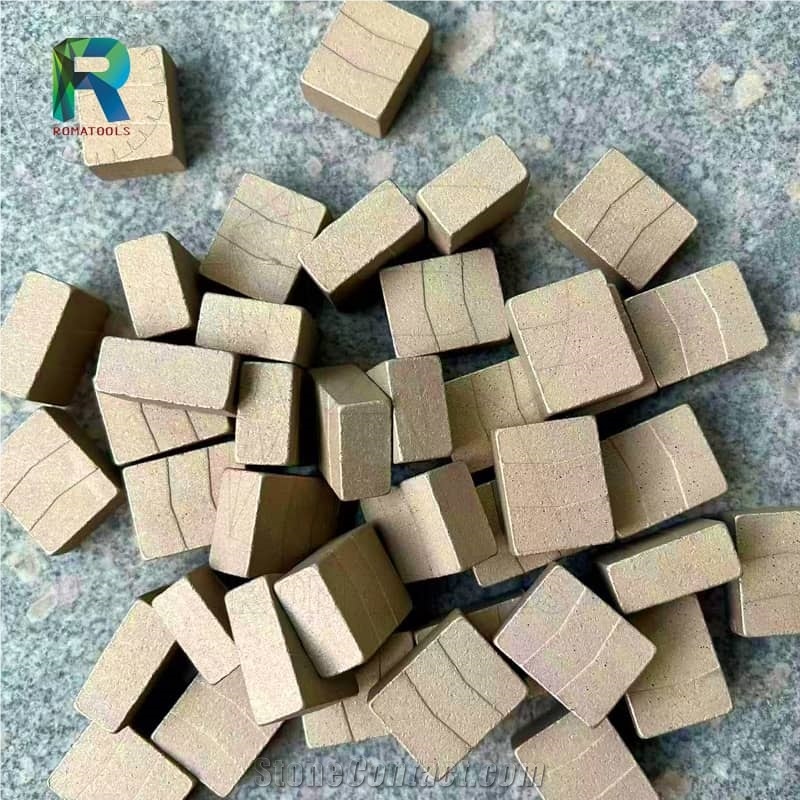 D3000 24X13.5-12.5X30mm Romatools Segments Quartzite Cutting