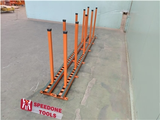 Space-Saving Prefab Slab Rack Countertop Rack-E