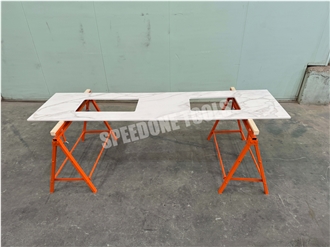 Stone Fabrication Work Stand (High/Low Adjustable) - W Type