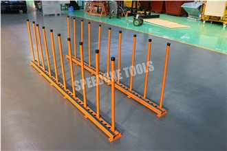 ​High-Capacity Stone Storage Rack Prefab Countertop Rack-F