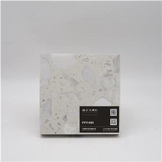 1200*600*18Mm White Terrazzo Tile